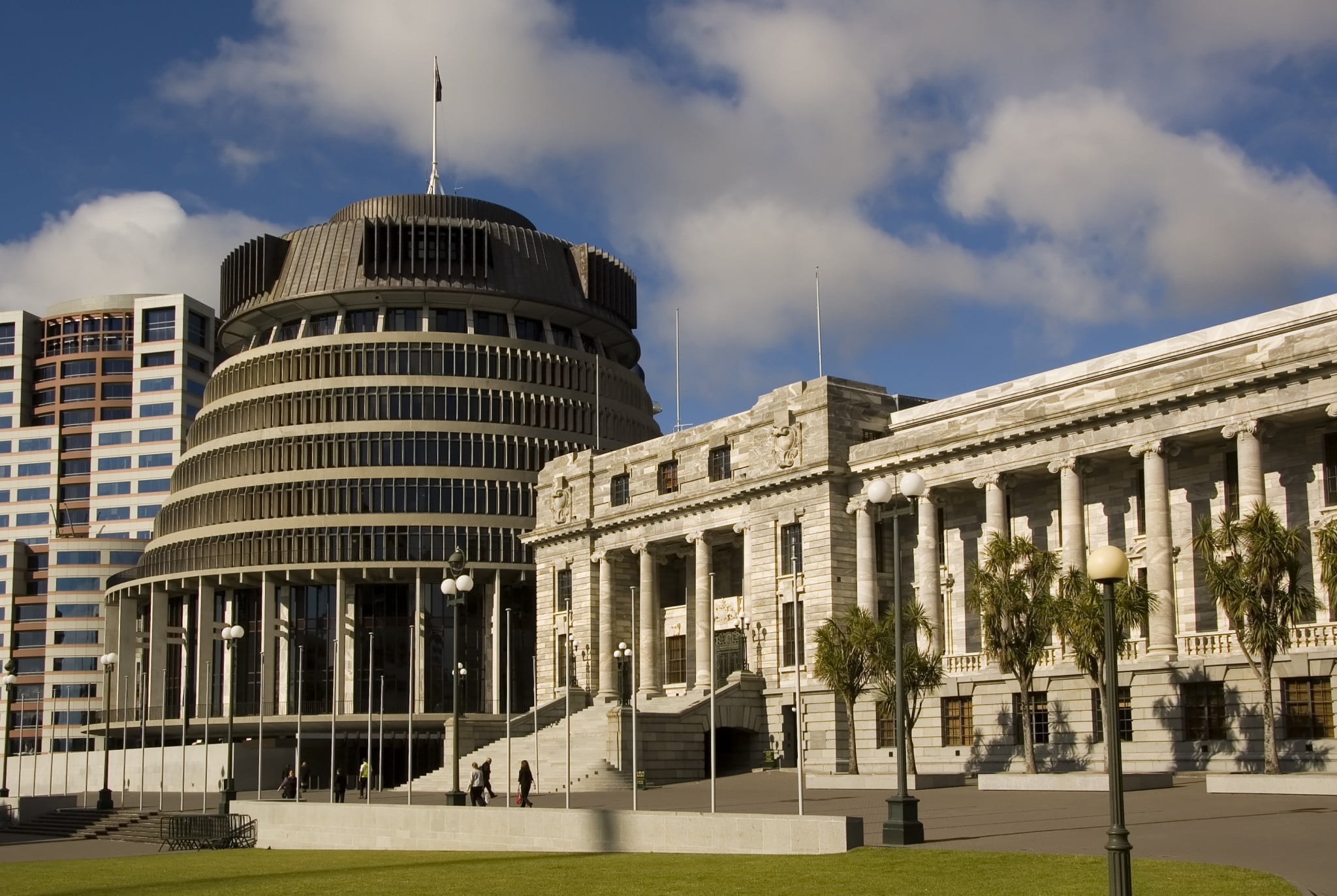 New Zealand parliament buildings