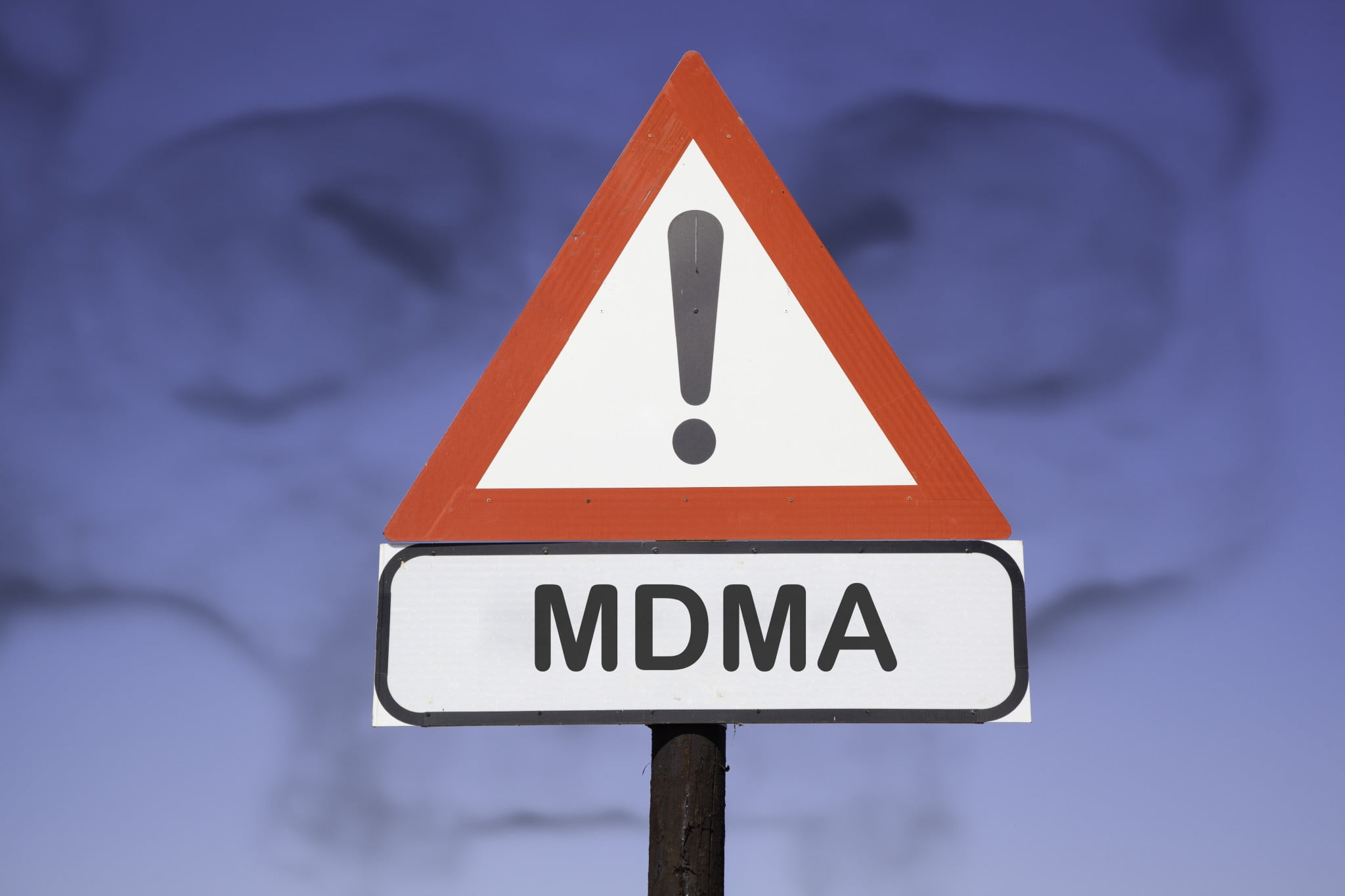 ecstasy or MDMA stop sign