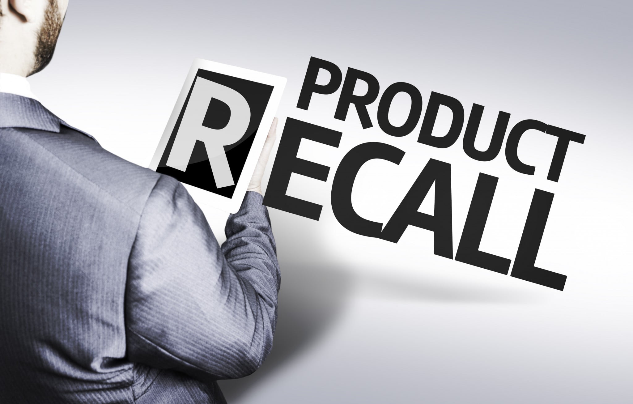 Symbion product recall - man by words "product recall"