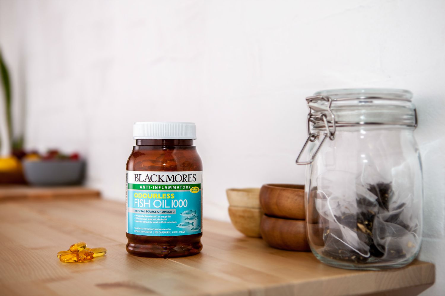 Blackmores Odourless Fish Oil product shot