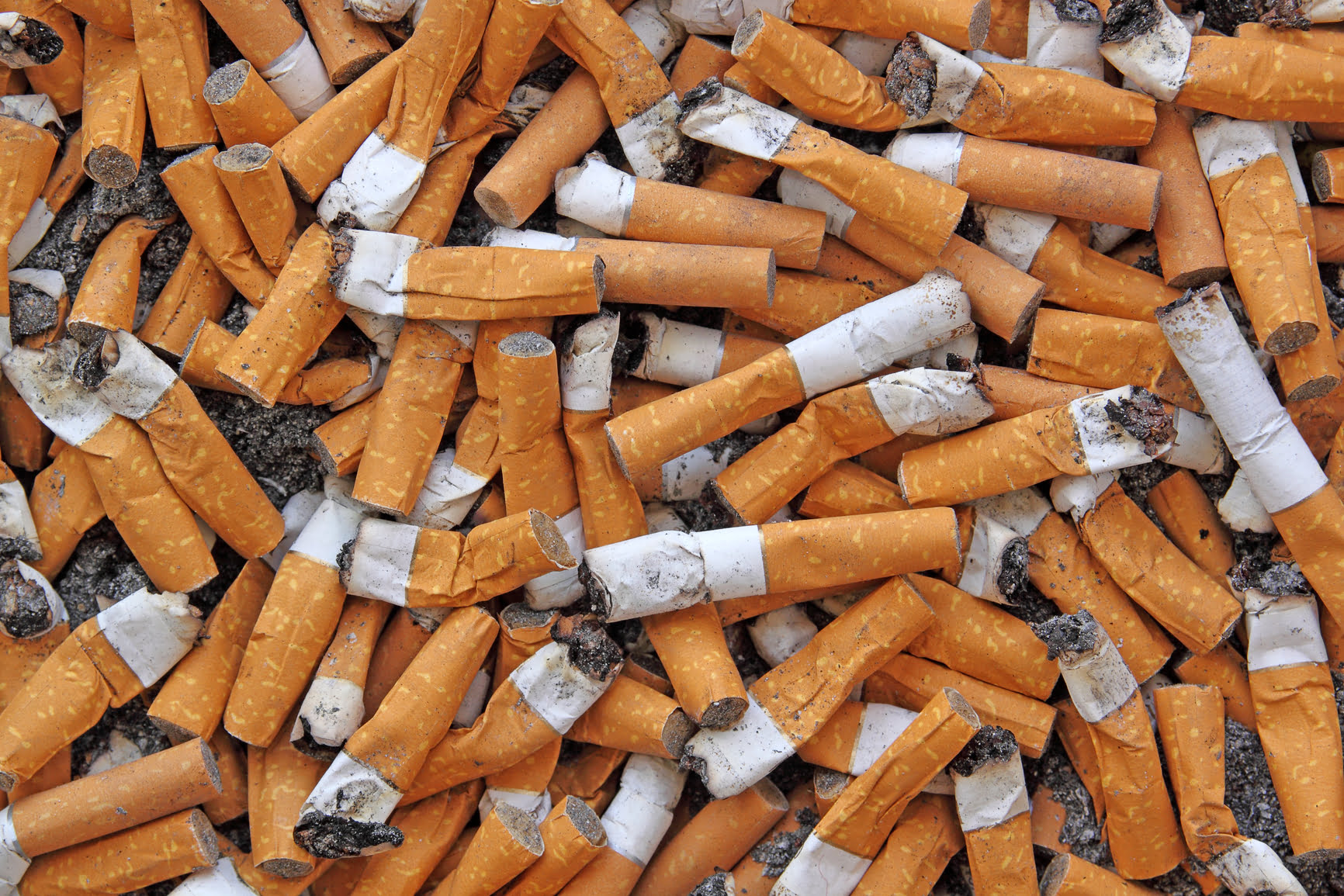 cigarette butts: QUIT4October