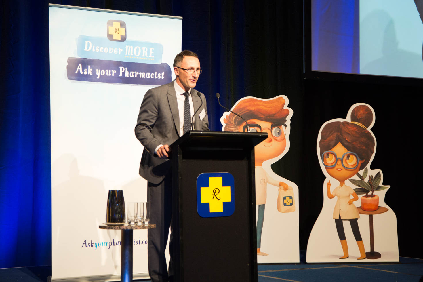 Senator Richard di Natale at a previous Pharmacy Guild dinner