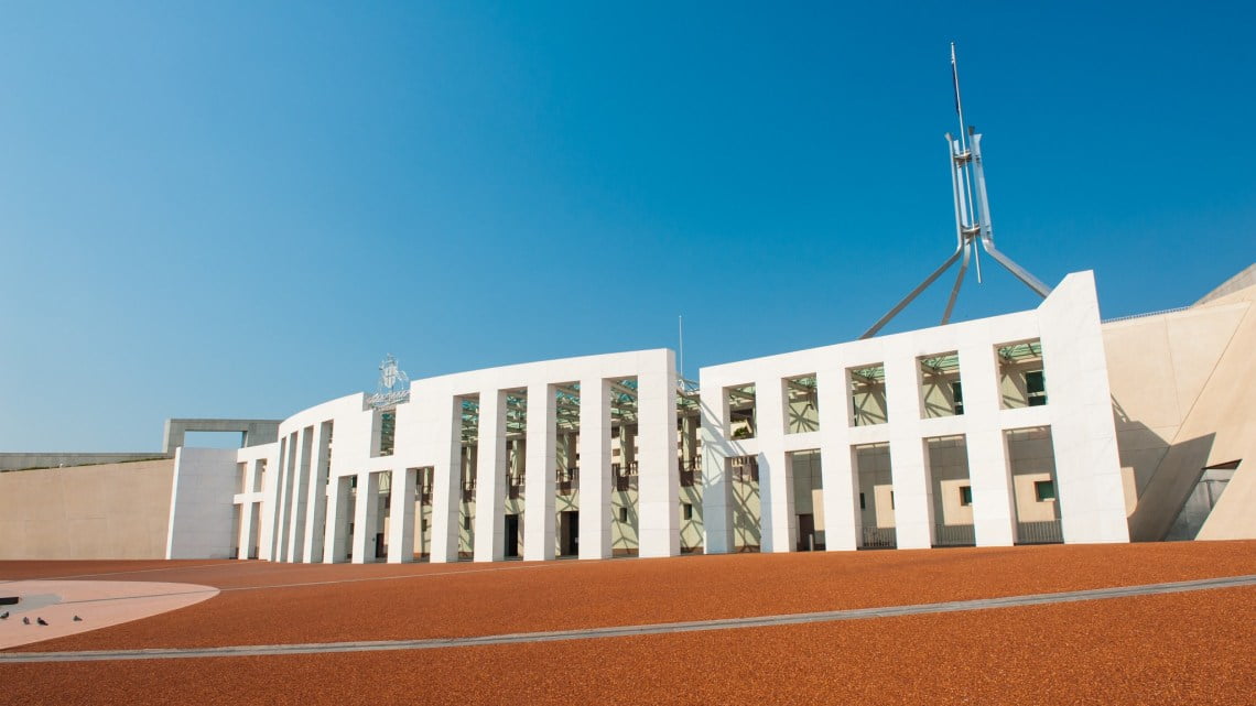 Canberra parliament house