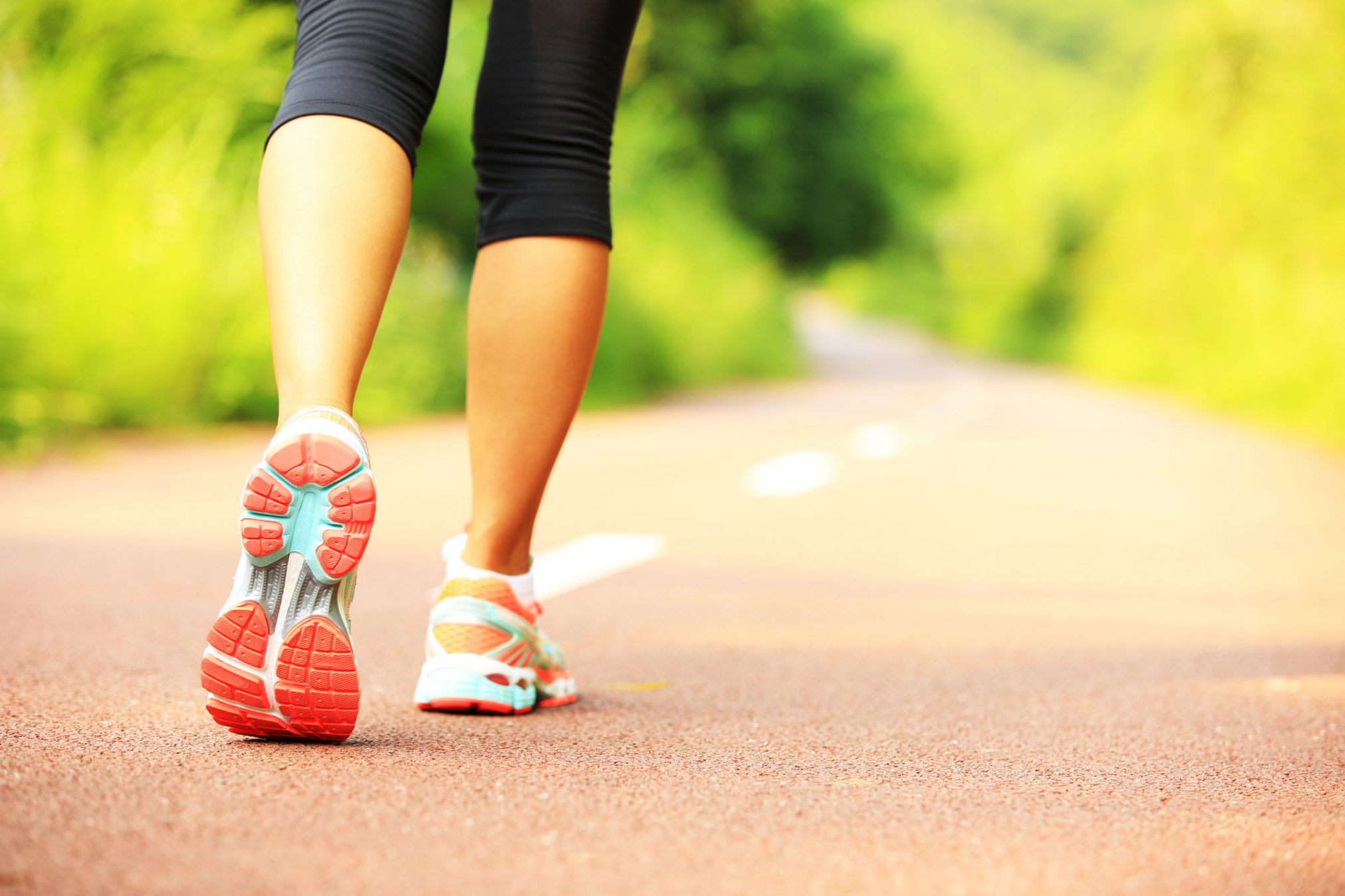 woman walking