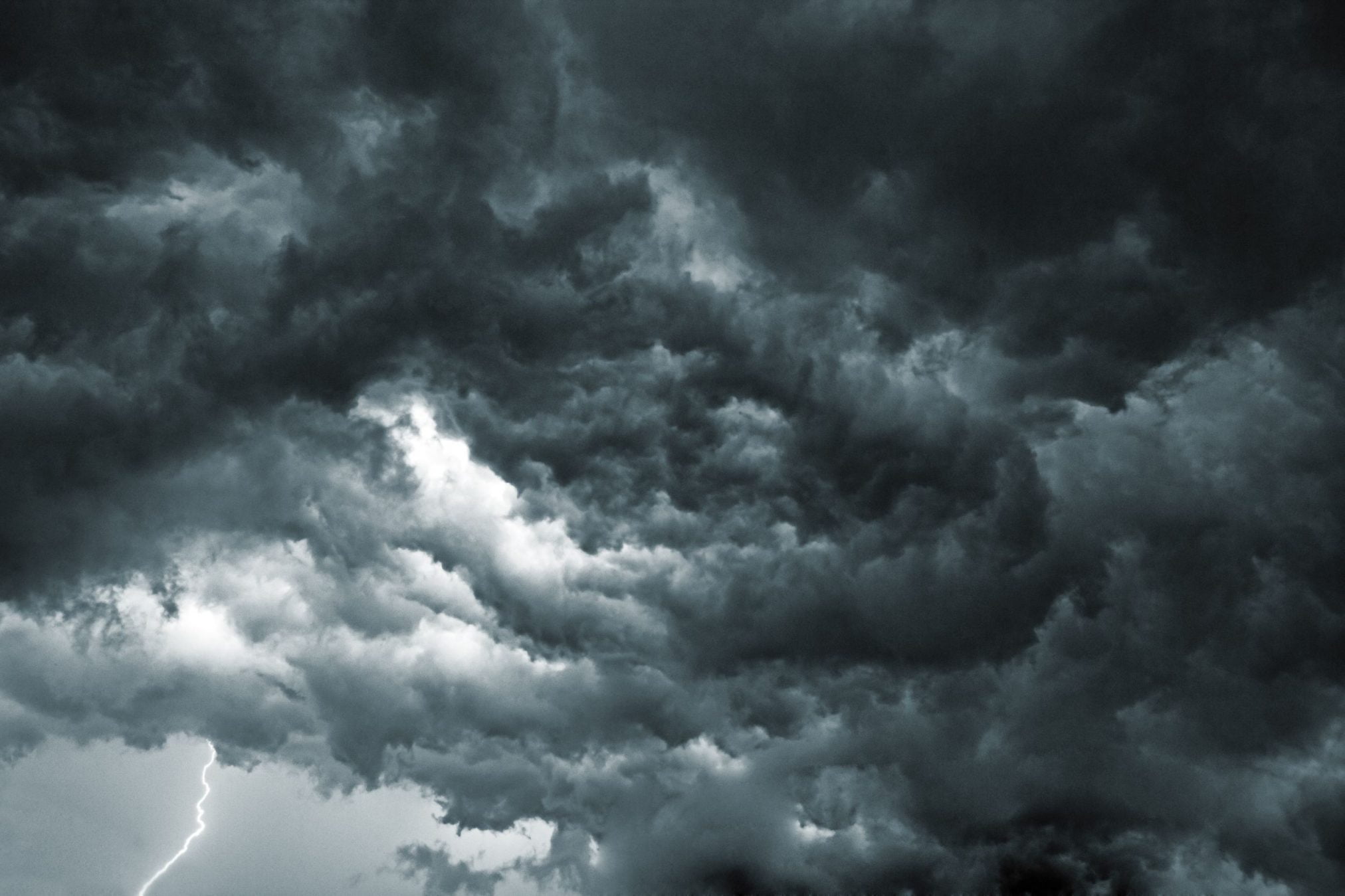 heavy clouds