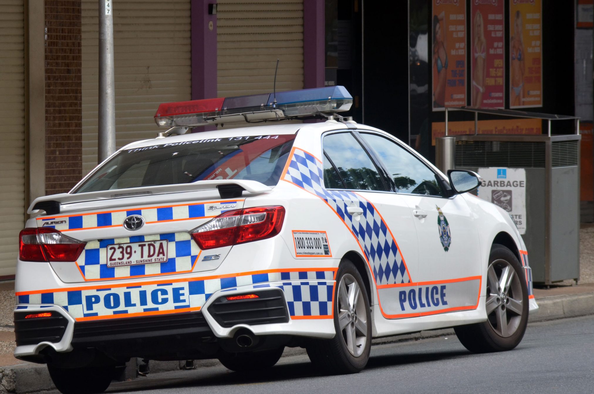 qld police car