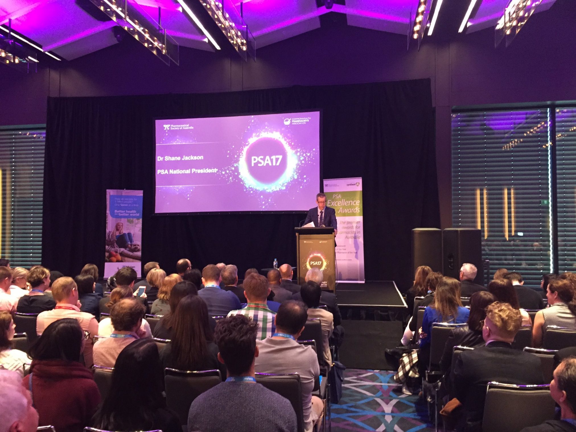 shane jackson at PSA conference