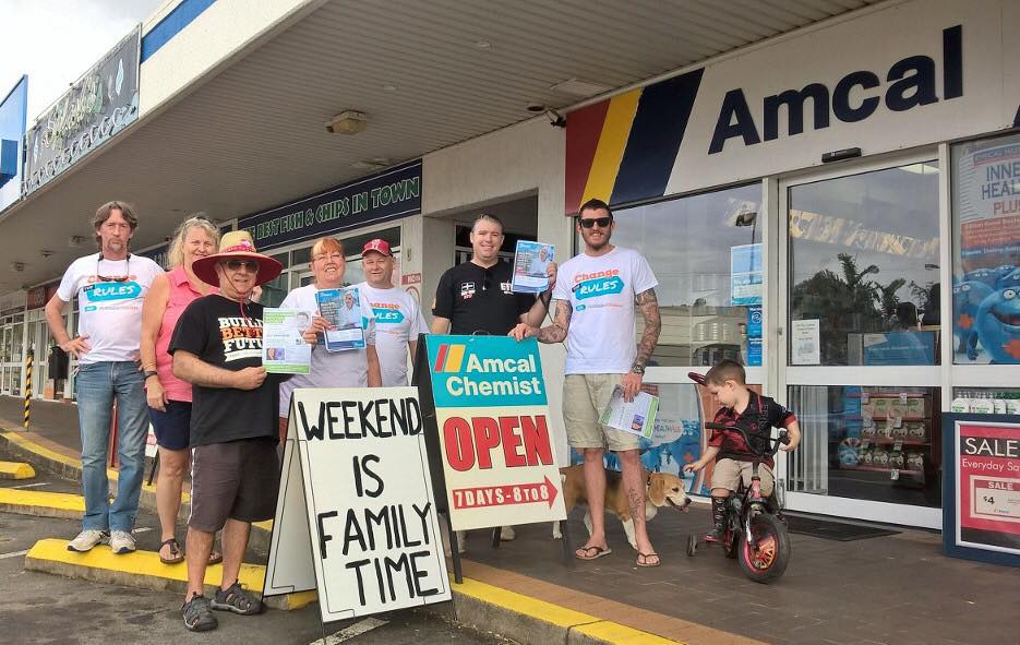 PPA organises protest over penalty rates outside Amcal pharmacies