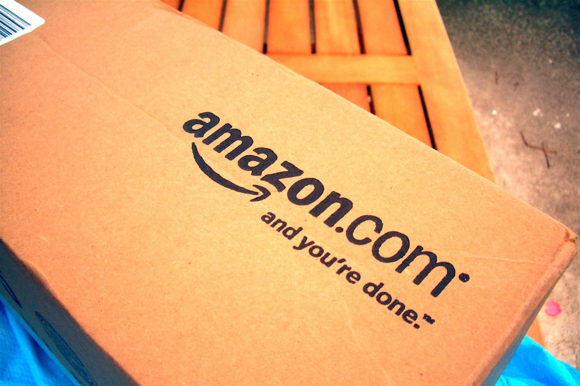 amazon box Photo credit: Mike Seyfang. https://www.flickr.com/photos/mikeblogs/