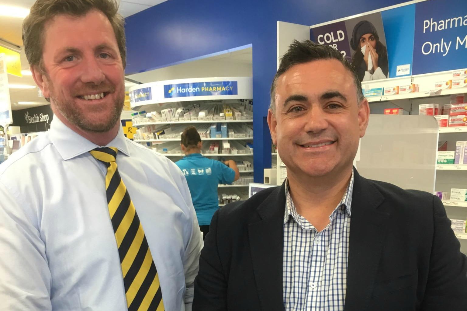 David Heffernan and John Barilaro
