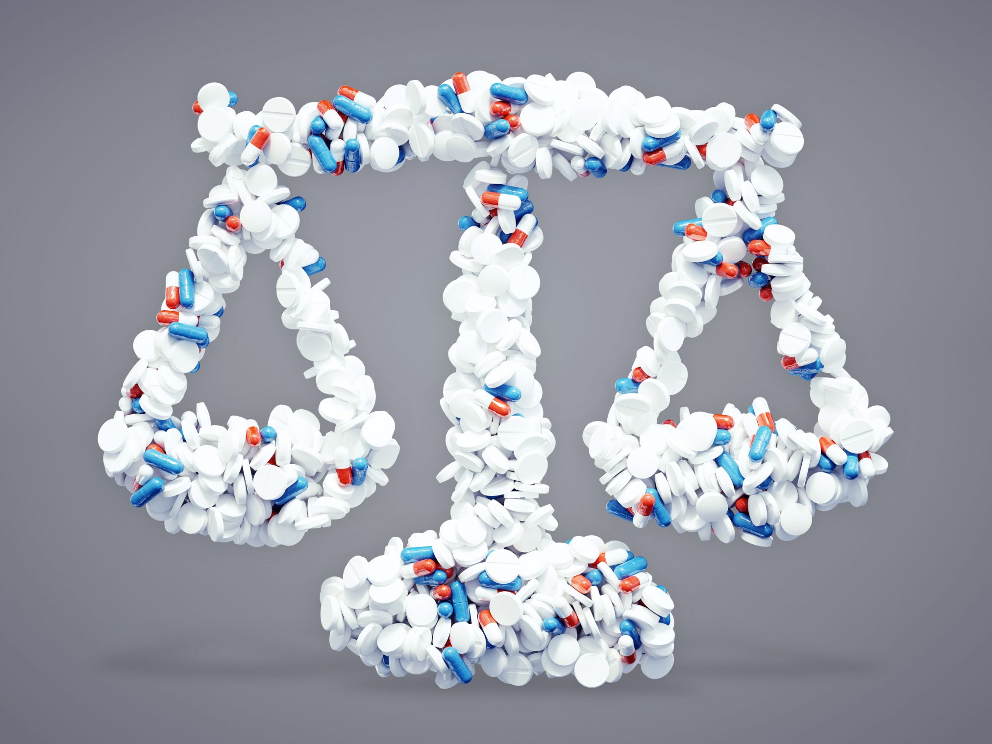 legal court gavel drugs pills