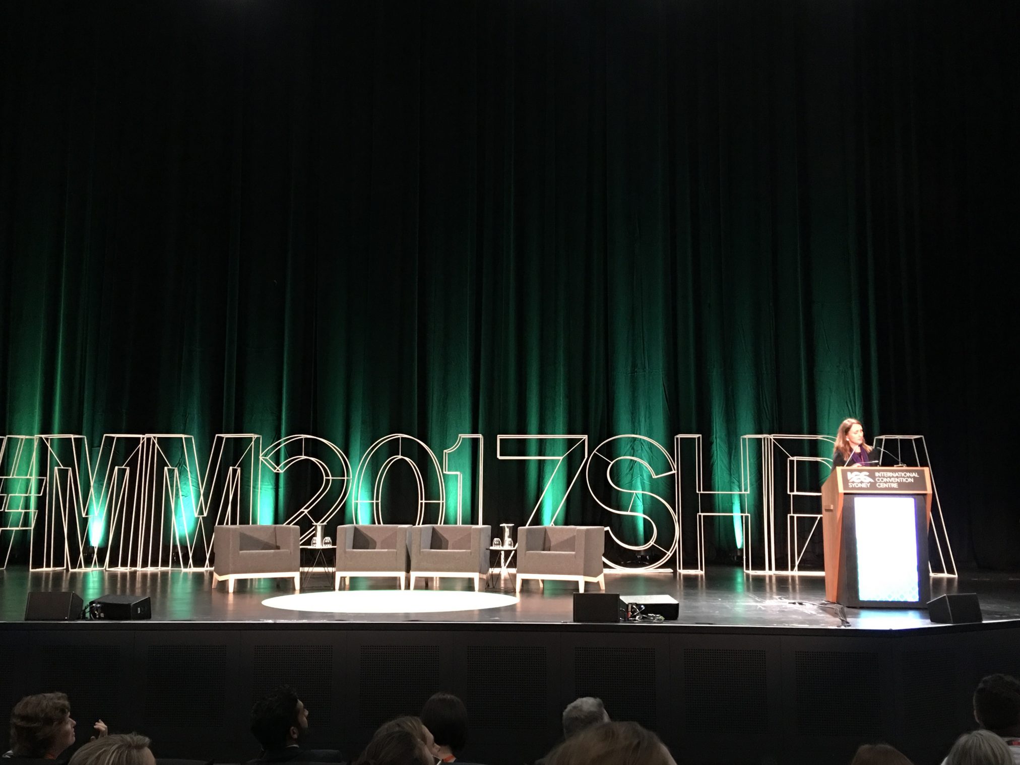 SHPA CEO Kristin Michaels addresses delegates at MM2017SHPA.