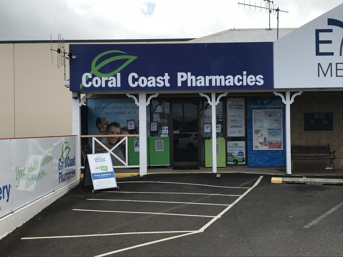 Coral Coast 2 pharmacy shopfront