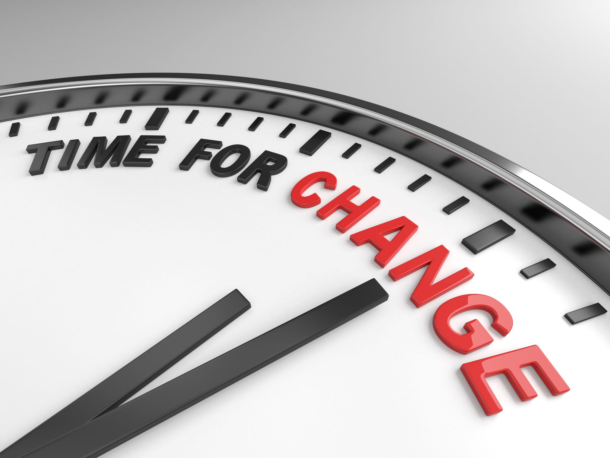 time for change clock
