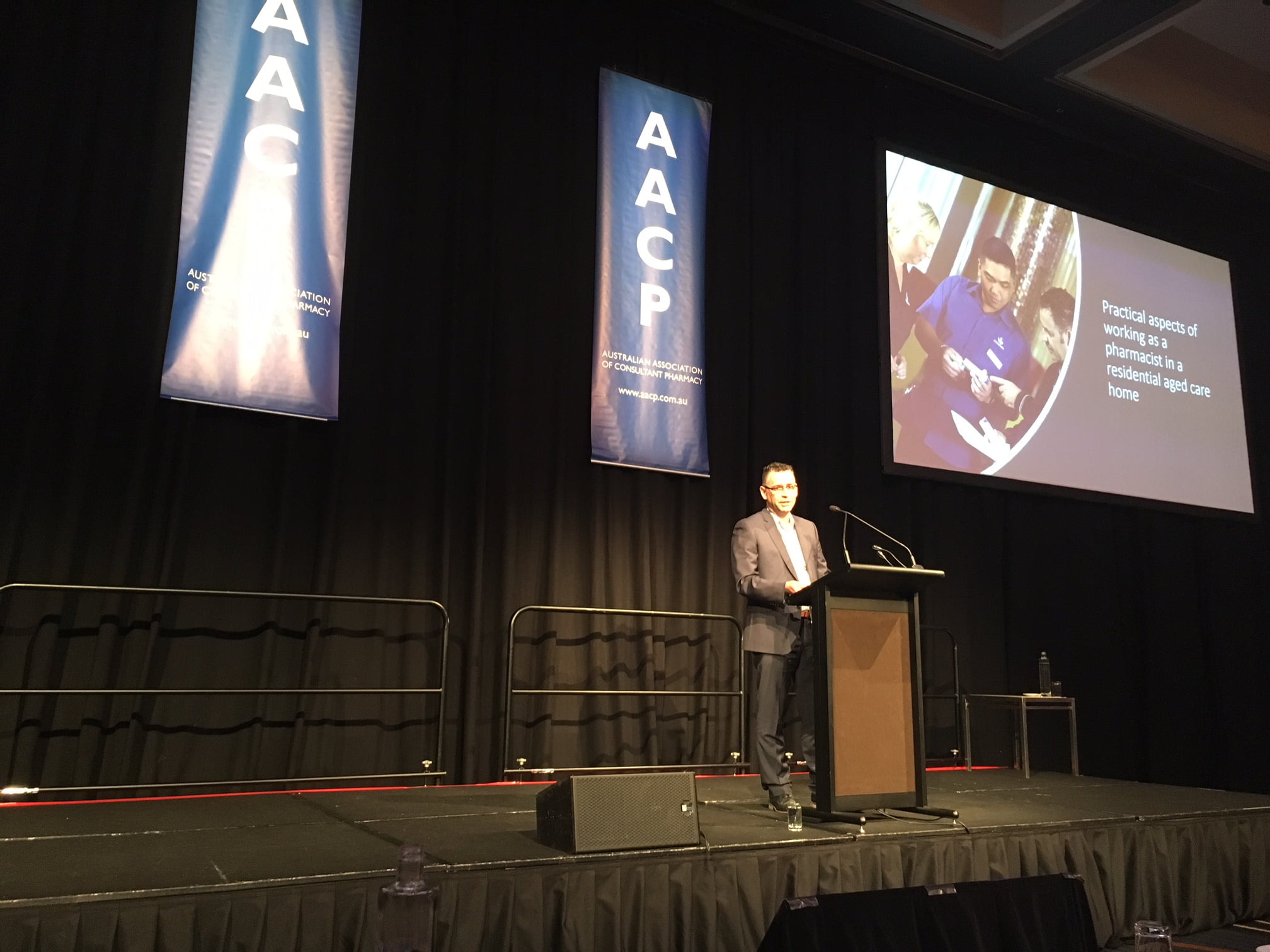 Richard Thorpe presents at ConPharm 2018.
