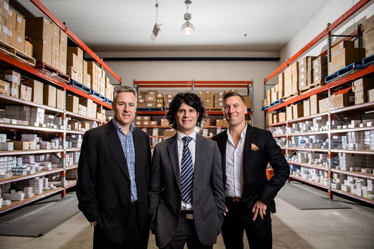 Michael Gray, Director, John Kardis, Director, Stephen Kastrinakis, CEO, Advantage Pharmacy