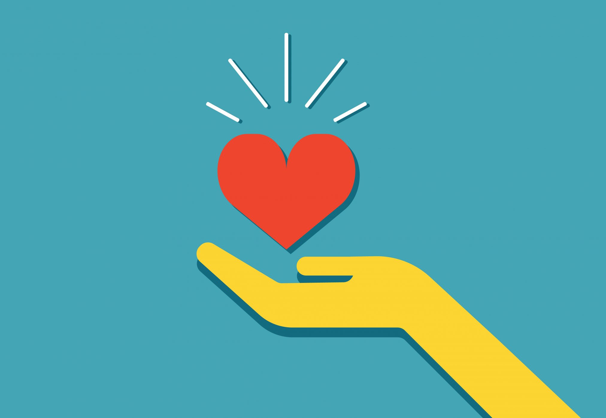 charity concept giving donation