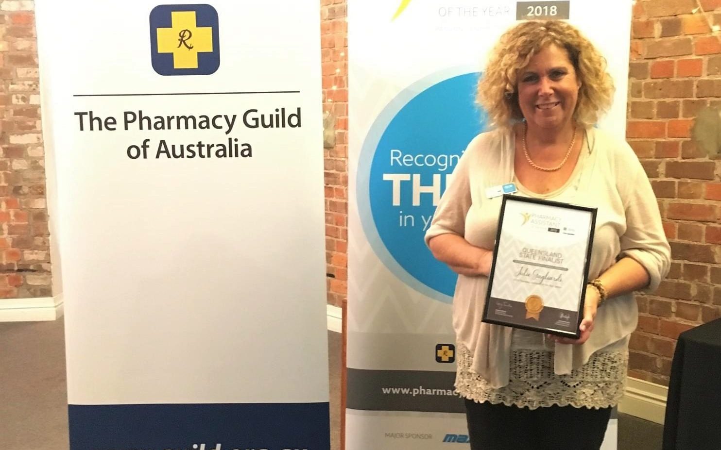PATY QLD Winner Julie Gagliardi