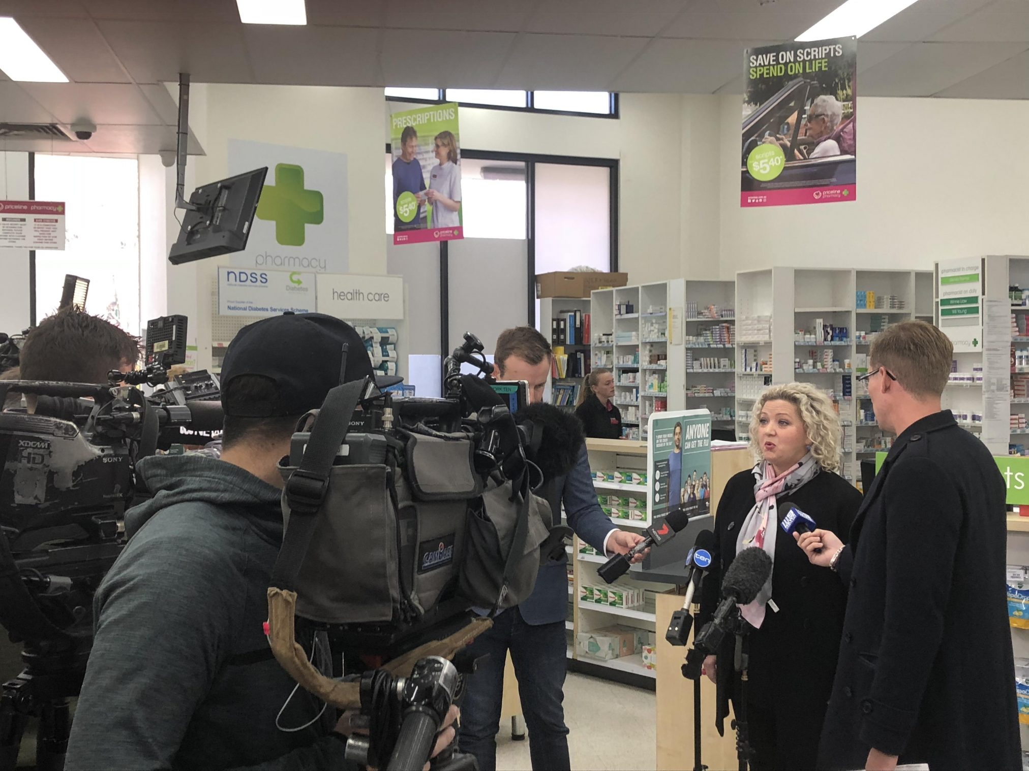 Jill Hennessy announces the expanded vaccination program. Image: Anthony Tassone via LinkedIn