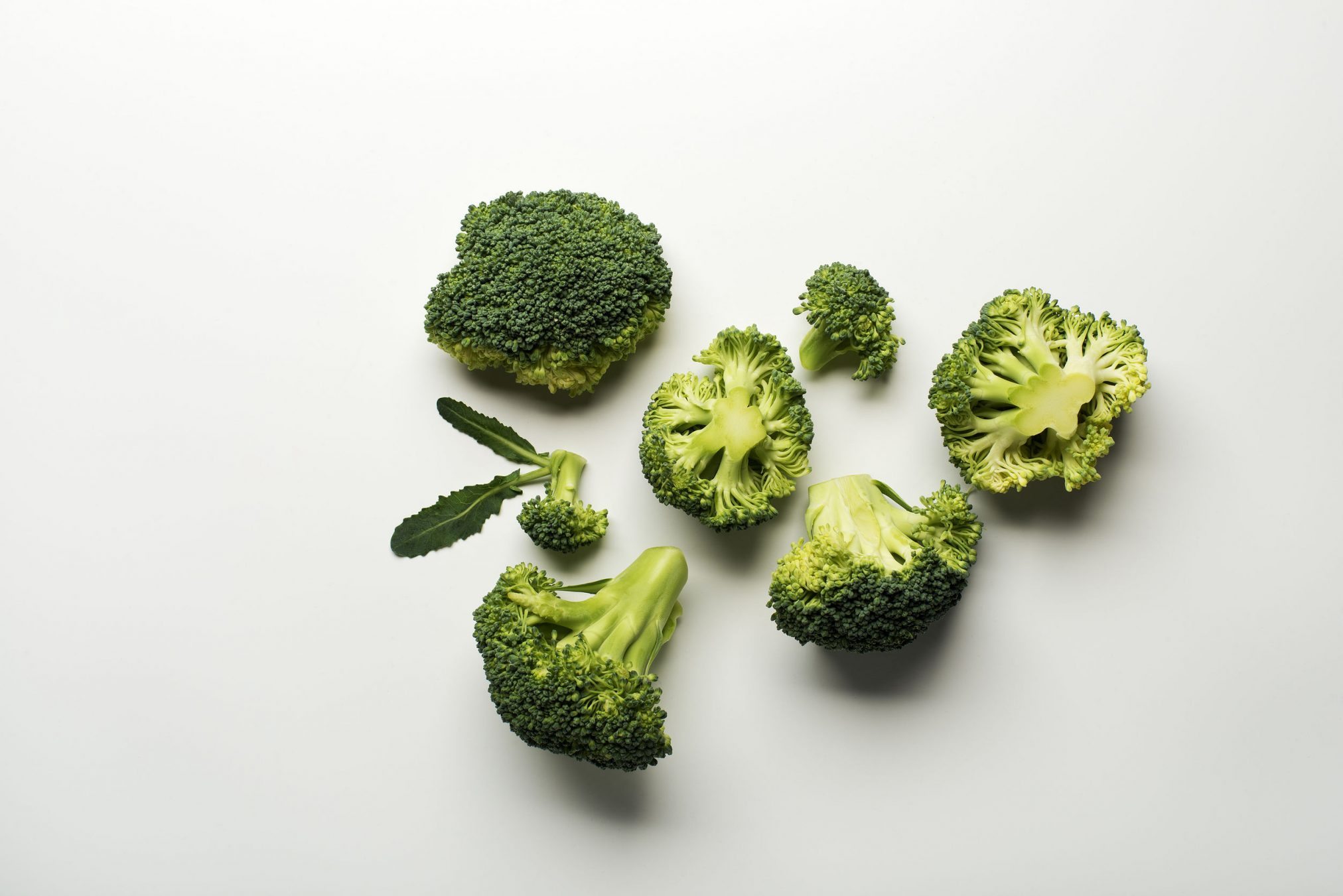 raw broccoli