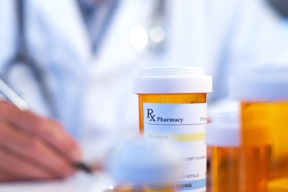 doctor with pills