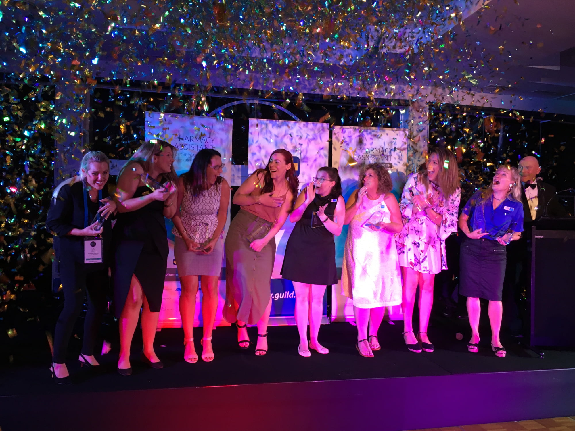 Alice Vanderpol (third from left) is named 2018 Pharmacy Assistant of the Year