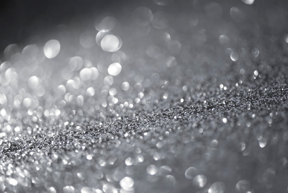 silver pretty sparkles