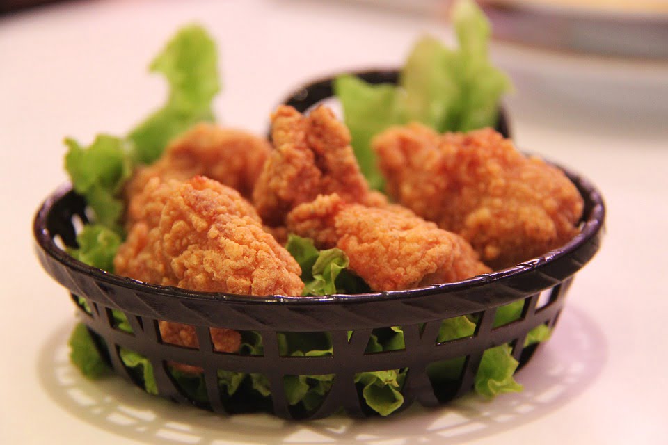 basket of fried chicken