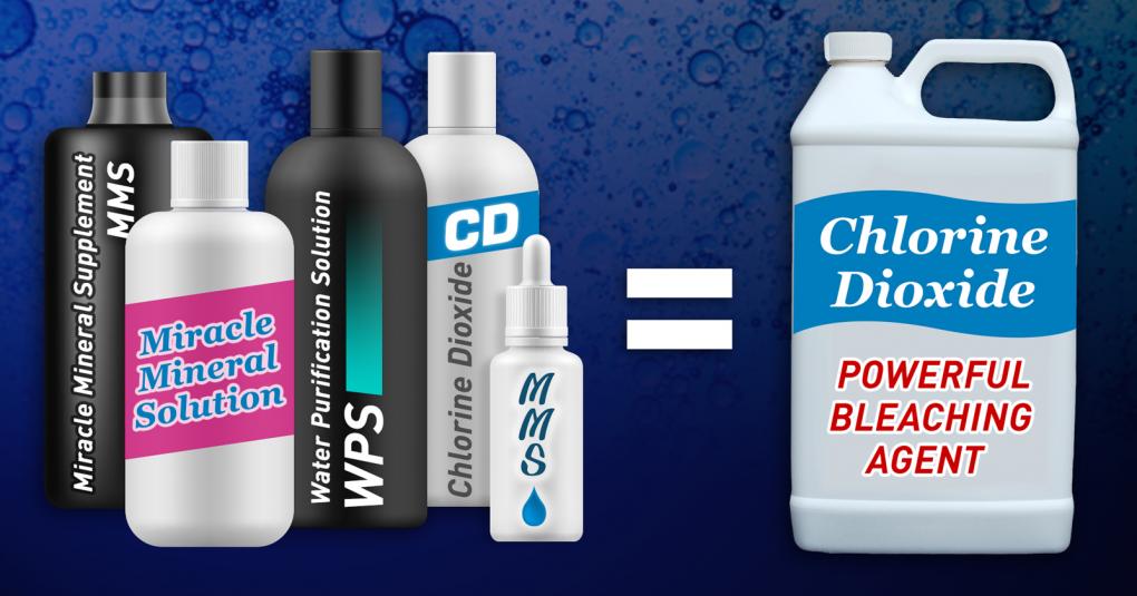 Don't drink bleach: Image courtesy FDA