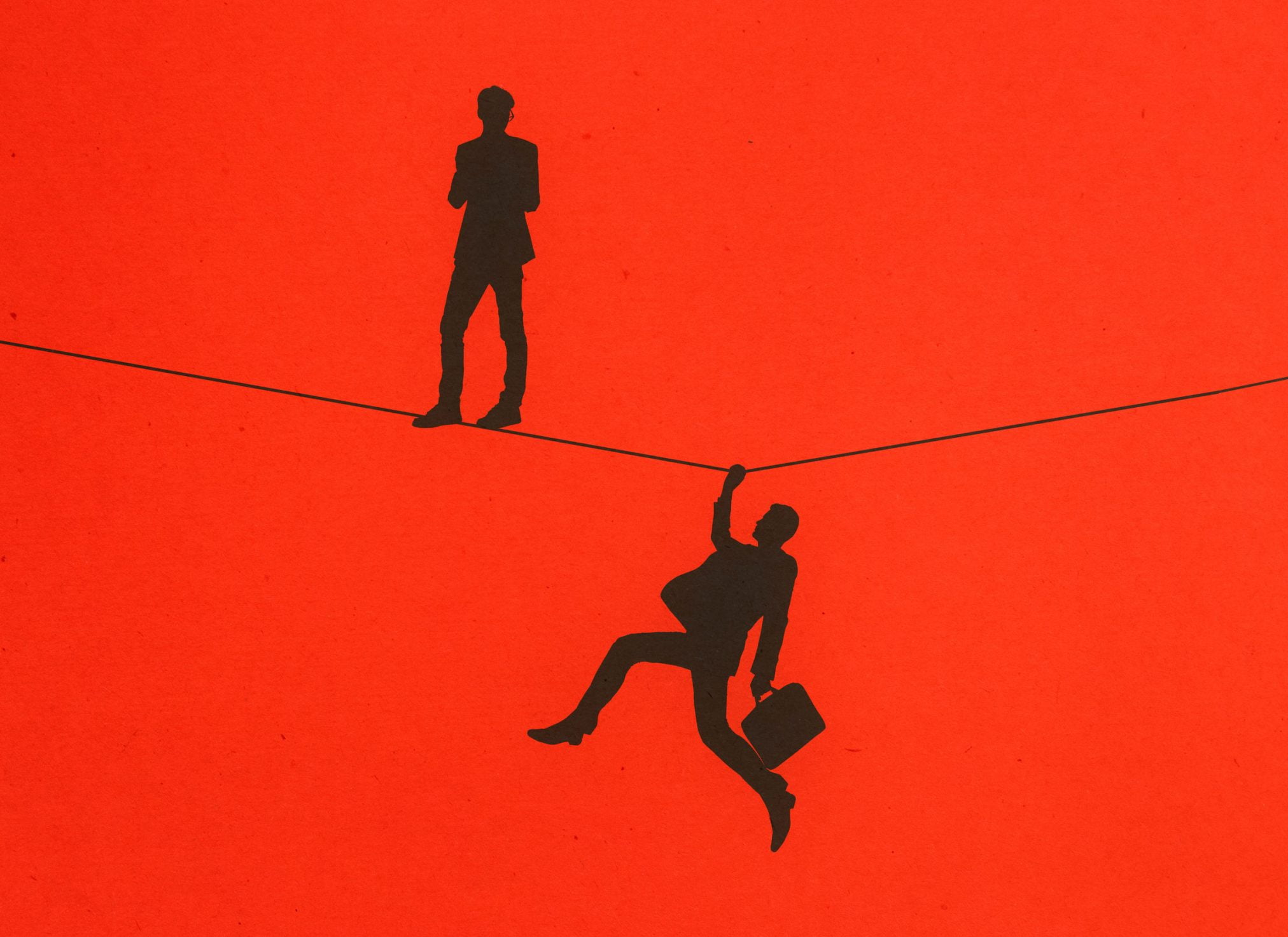 tightrope danger