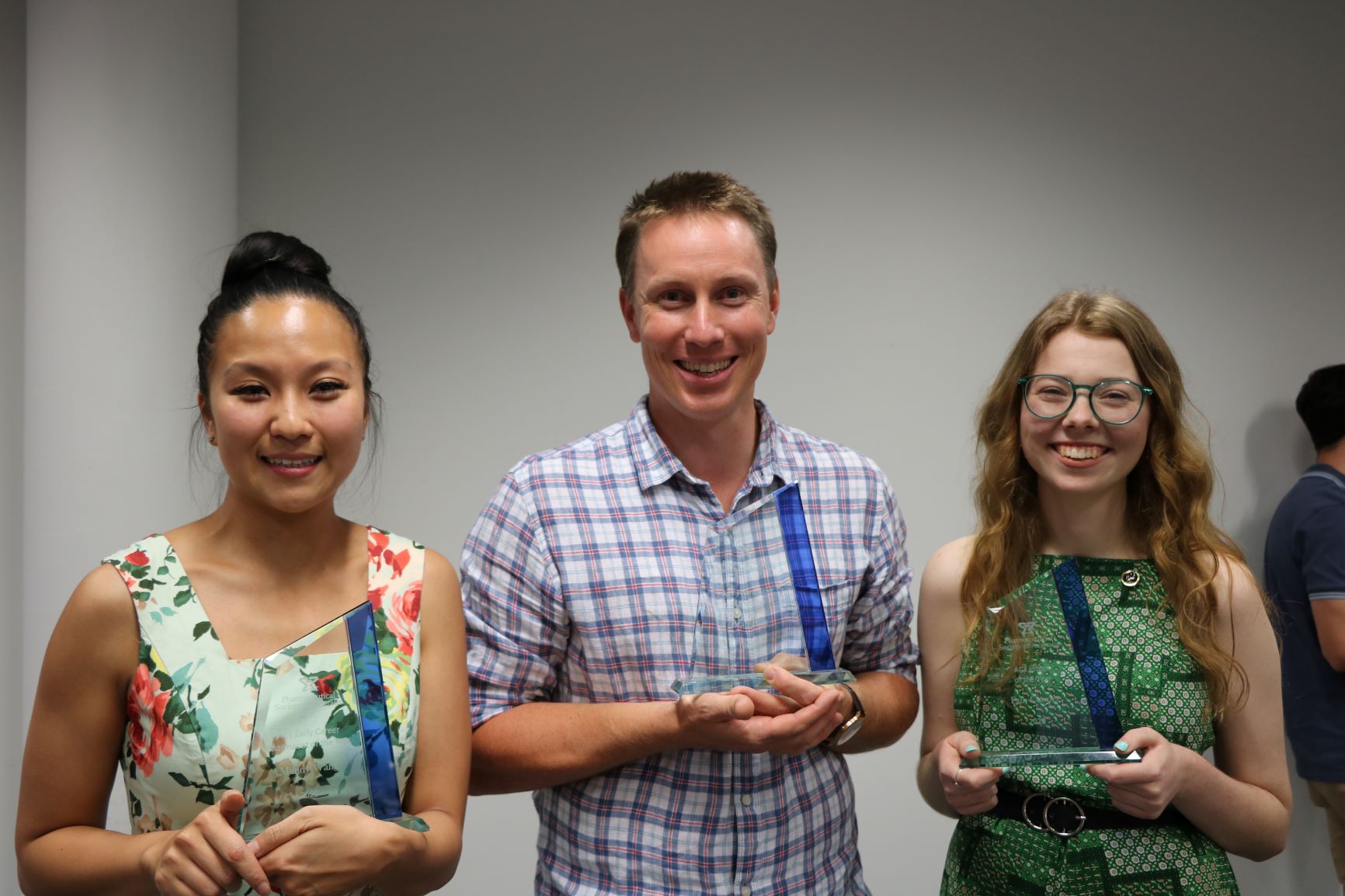 Mandy Wang, Brad Butt and Erin Cooper