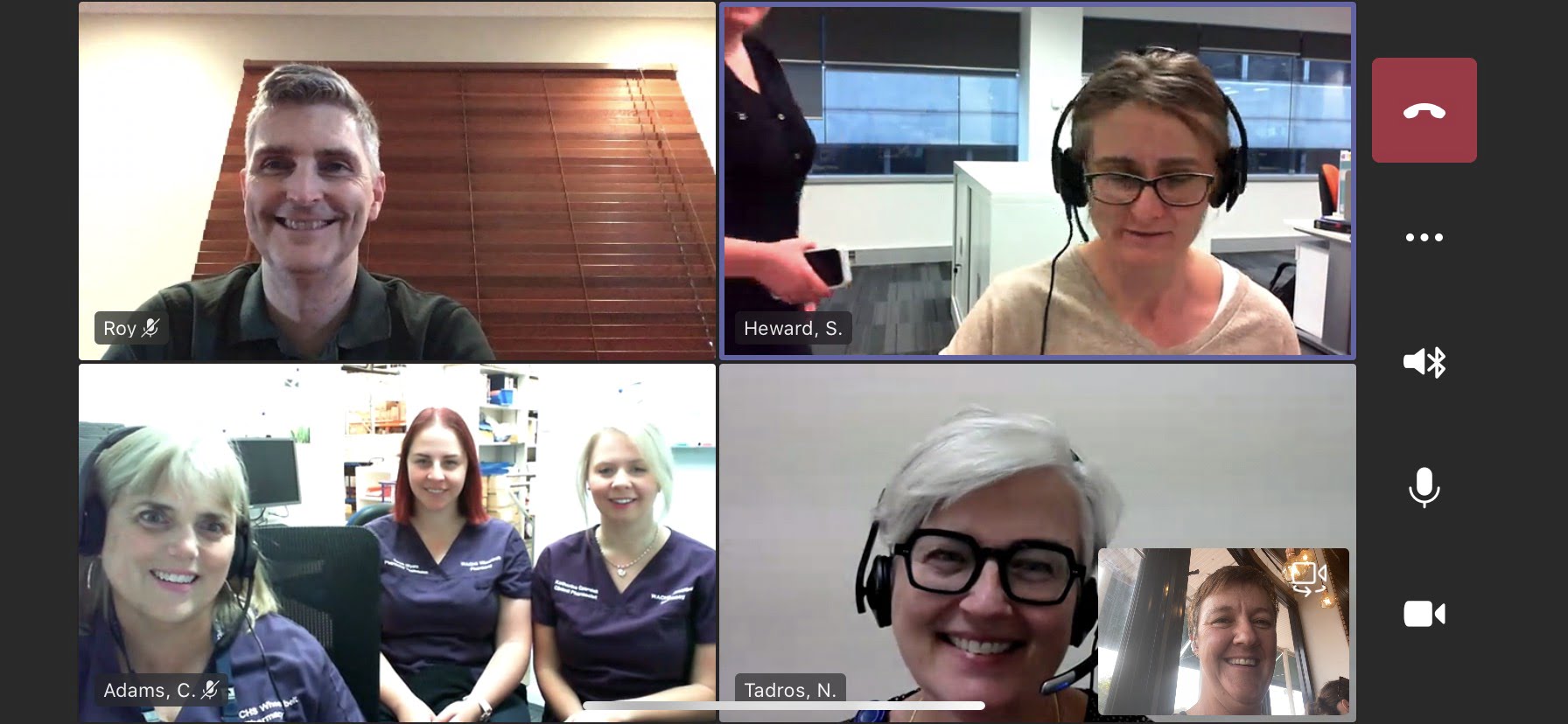 WA Country Health Service (WACHS) TeleChemotherapy Pharmacy team