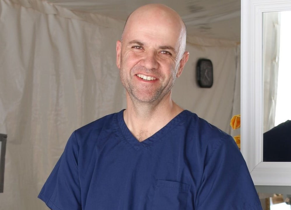 Dr John Gerrard. Image courtesy Annastacia Palaszczuk via Twitter.