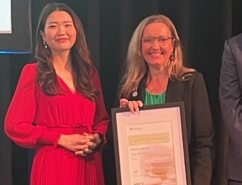 Dr Fei Sim and A/Prof Faye McMillan.