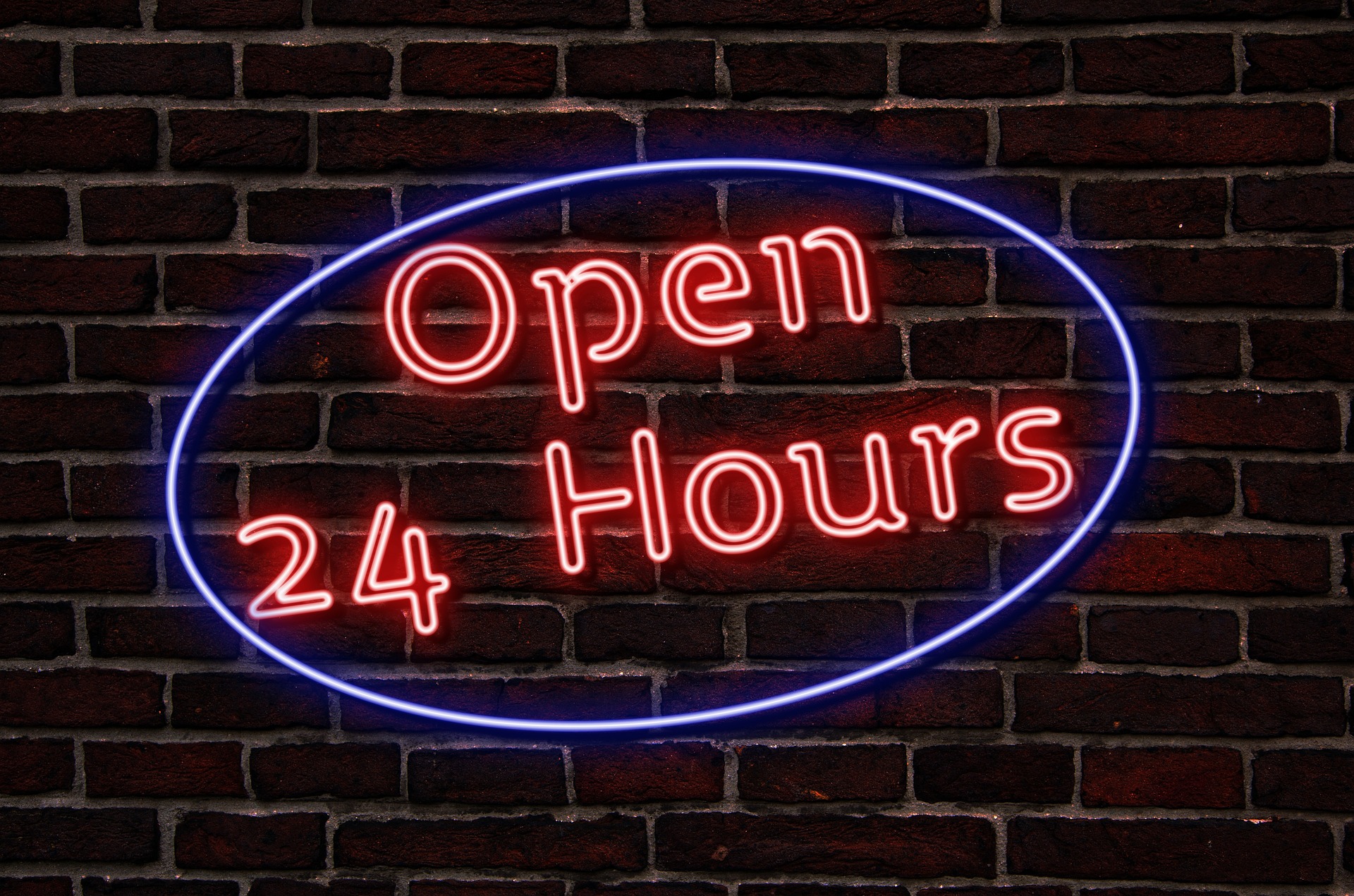 Open 24 hours