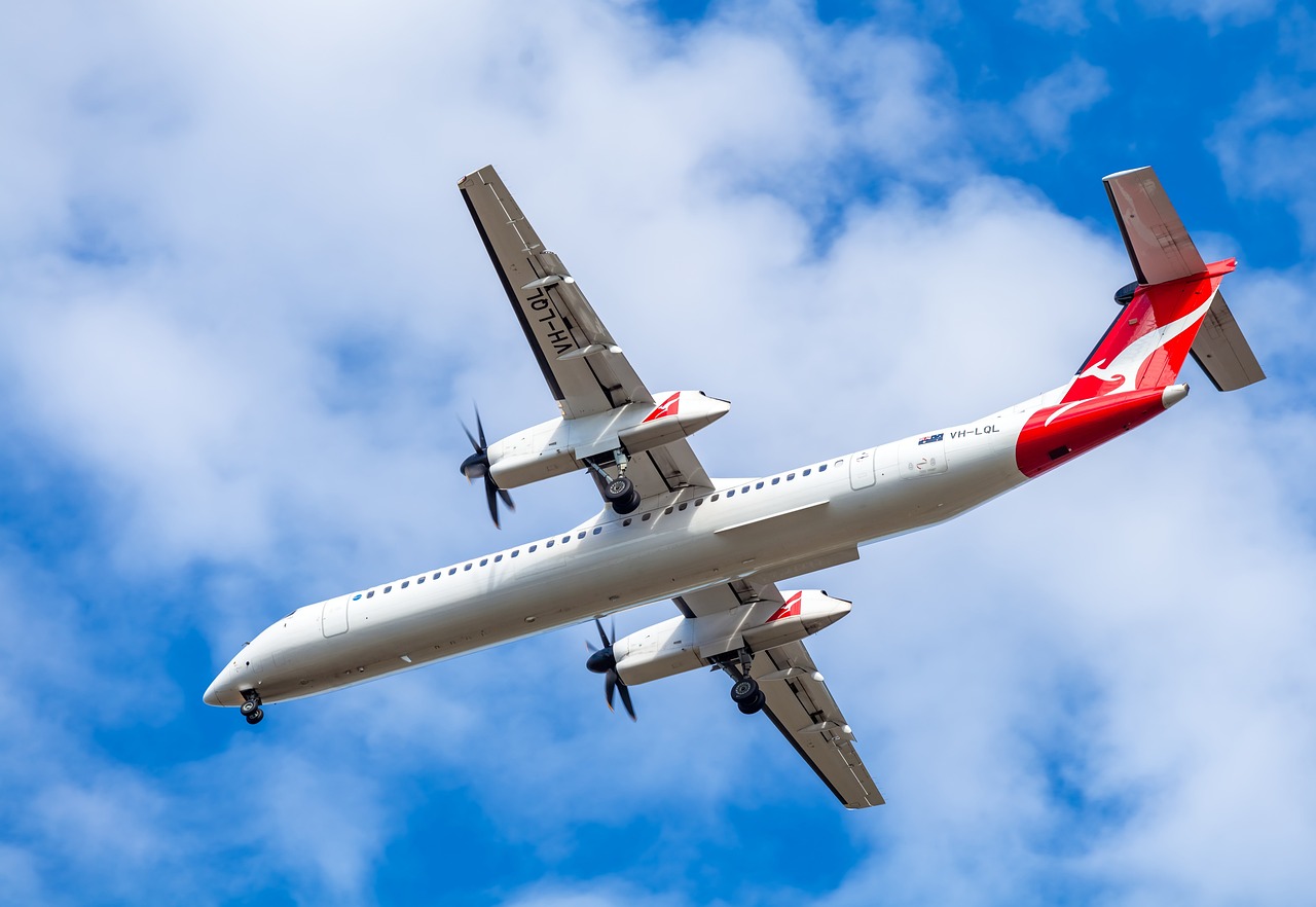 Qantas flight